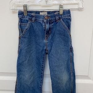 Children’s place utility jeans, adjustable waist